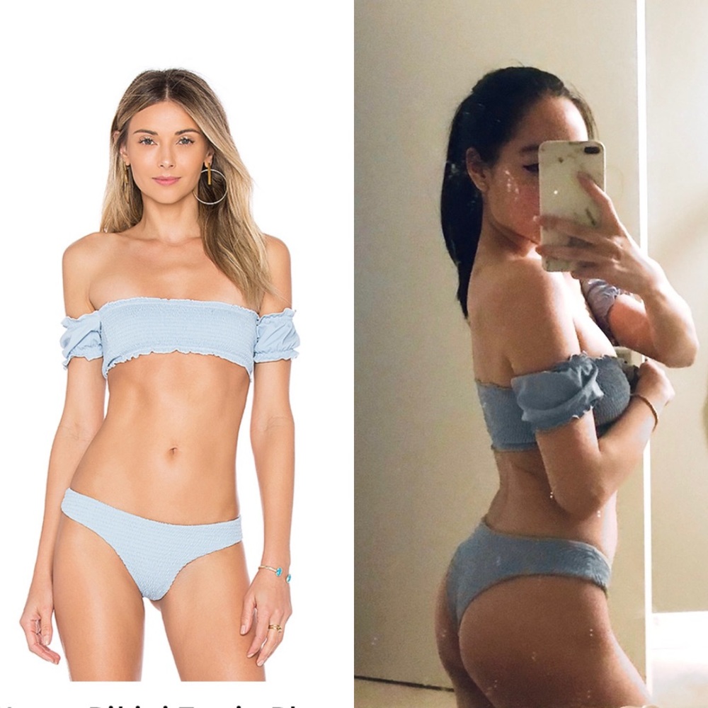 REVOLVE Chloe Rose Sky Honey Bikini